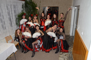 Ostatková zábava 2020, vystoupení taneční skupiny Hr.Ladies