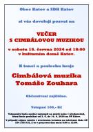 Večer s cimbálovou muzikou